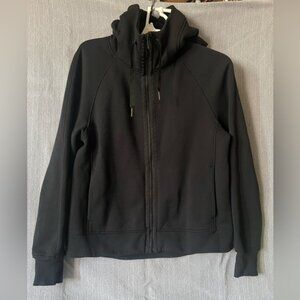 Lululemon* Triumph Women Sweat Hoodie Zip up~Size:8~ in black